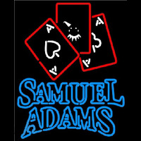 Samuel Adams Ace And Poker Beer Sign Neon Sign
