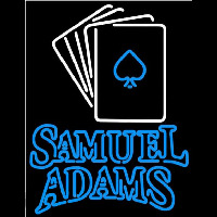Samuel Adams Cards Beer Sign Neon Sign