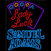 Samuel Adams Lady Luck Series Beer Sign Neon Sign