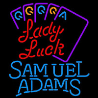 Samuel Adams Lady Luck Series Beer Sign Neon Sign