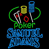 Samuel Adams Poker Ace Coin Table Beer Sign Neon Sign