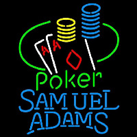 Samuel Adams Poker Ace Coin Table Beer Sign Neon Sign