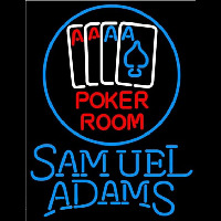 Samuel Adams Poker Room Beer Sign Neon Sign