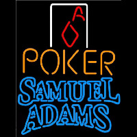 Samuel Adams Poker Squver Ace Beer Sign Neon Sign