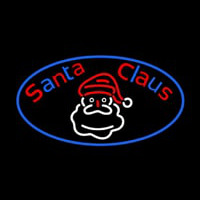 Santa Neon Sign