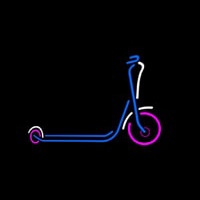 Scooter Logo Neon Sign