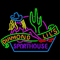 Se y Diamond Lils Sport house Las Vegas Neon Sign