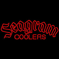 Seagram Logo Wine Coolers Beer Sign Neon Sign