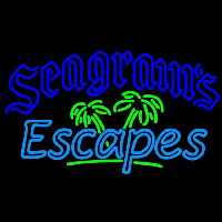 Seagrams Escapes Wine Coolers Beer Sign Neon Sign