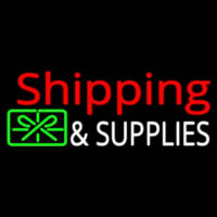 Shipping And Supplies With Logo Neon Sign