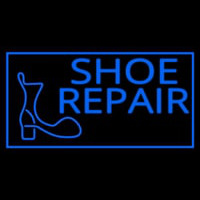 Shoe Repair Logo Neon Sign