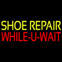 Shoe Repair While You Wait Neon Sign