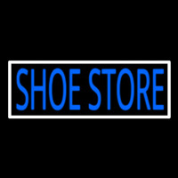 Shoe Store With Border Neon Sign