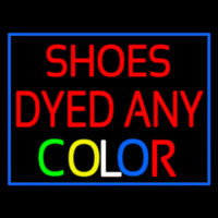 Shoes Dyed And Color Neon Sign