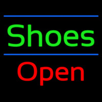 Shoes Open Neon Sign