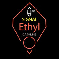 Signal Ethyl Gasoline Neon Sign
