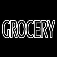 Simple Grocery Neon Sign