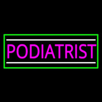 Simple Podiatrist Neon Sign