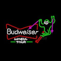 Ski Mogul Tour Budweiser Neon Sign