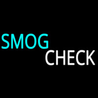 Smog Check Neon Sign