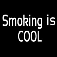 Smoking Is Cool Bar  Neon Sign