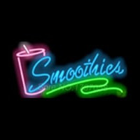 Smoothies Cup Neon Sign