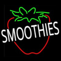 Smoothies Logo Neon Sign