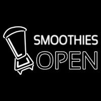 Smoothies Open Neon Sign