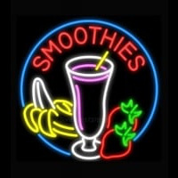 Smoothies with Fruit Neon Sign