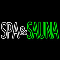 Spa And Sauna Neon Sign