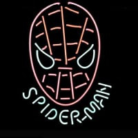 Spiderman Super Man Logo Neon Sign
