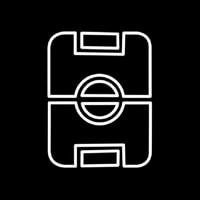 Sports Stadium Icon Neon Sign