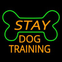 Stay Dog Training Neon Sign