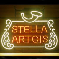 Stella Artois Belgian Lager Neon Sign
