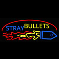 Stray Bullets Neon Sign