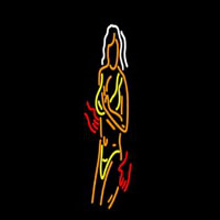 Strip Girl In Bikini Neon Sign