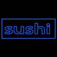 Stylish Blue Sushi Neon Sign