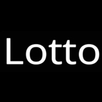 Stylish Lotto Neon Sign