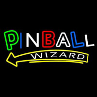 Stylish Pinball Wizard 1 Neon Sign
