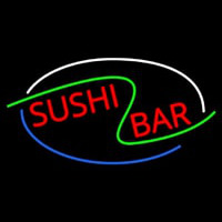 Stylish Sushi Bar Neon Sign