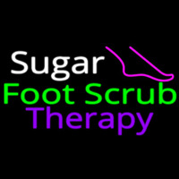 Sugar Foot Scrub Therapy Neon Sign