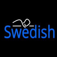 Swedish Neon Sign