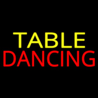 Table Dancing Neon Sign