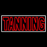 Tanning Double Stroke Neon Sign