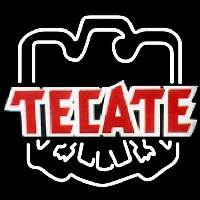 Tecate Eagle Print Logo Beer Sign Neon Sign