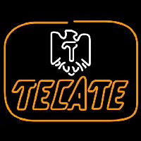 Tecate Golden Border Eagle Beer Sign Neon Sign