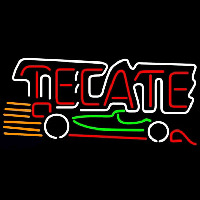 Tecate Indy Car Beer Sign Neon Sign