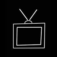 Televison Neon Sign