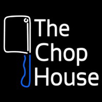 The Chophouse With Knife Neon Sign