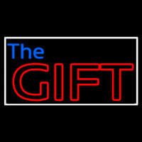 The Gift With Border Neon Sign